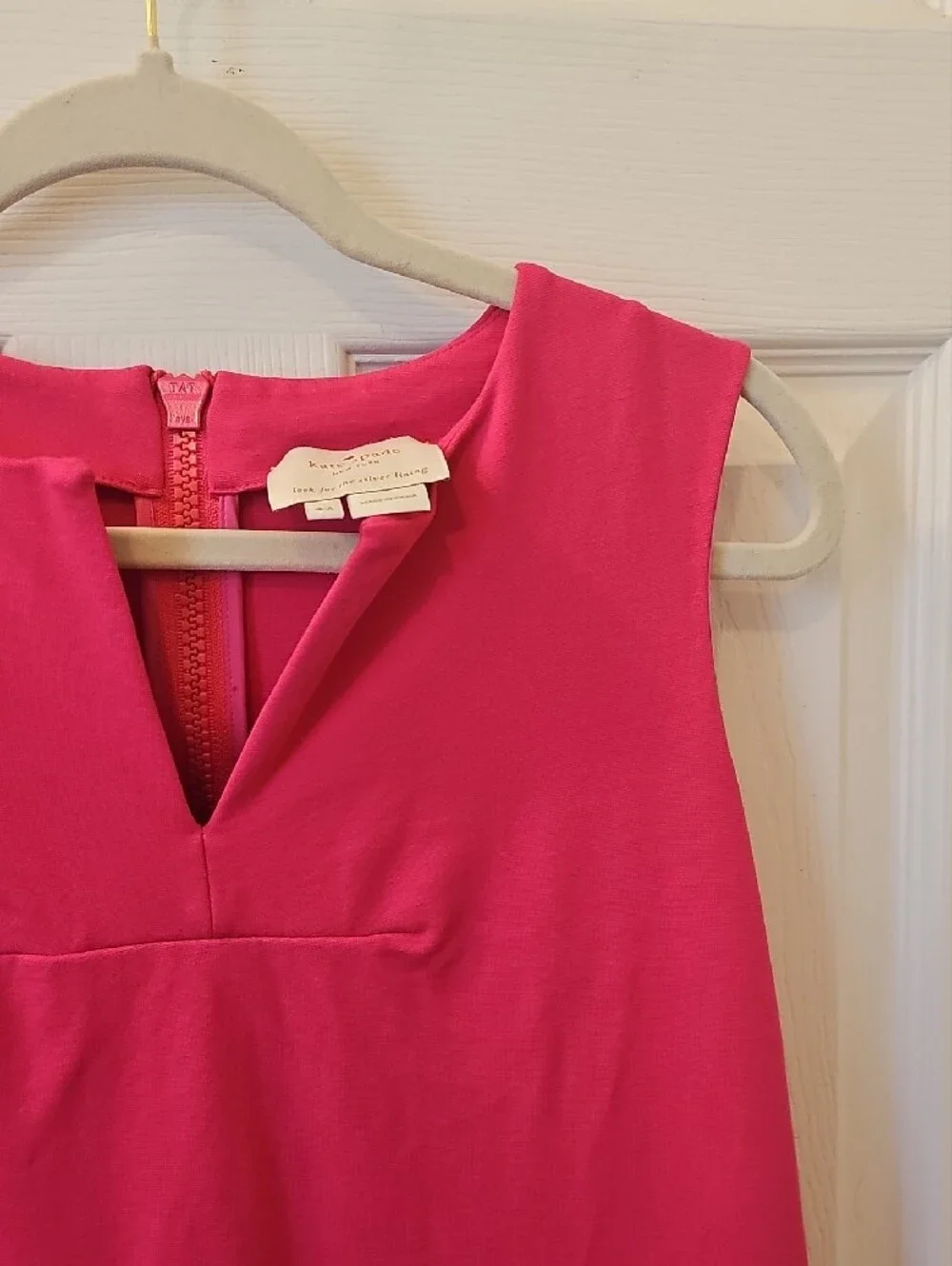kate spade Hot Pink Sleeveless Mini Shift Dress